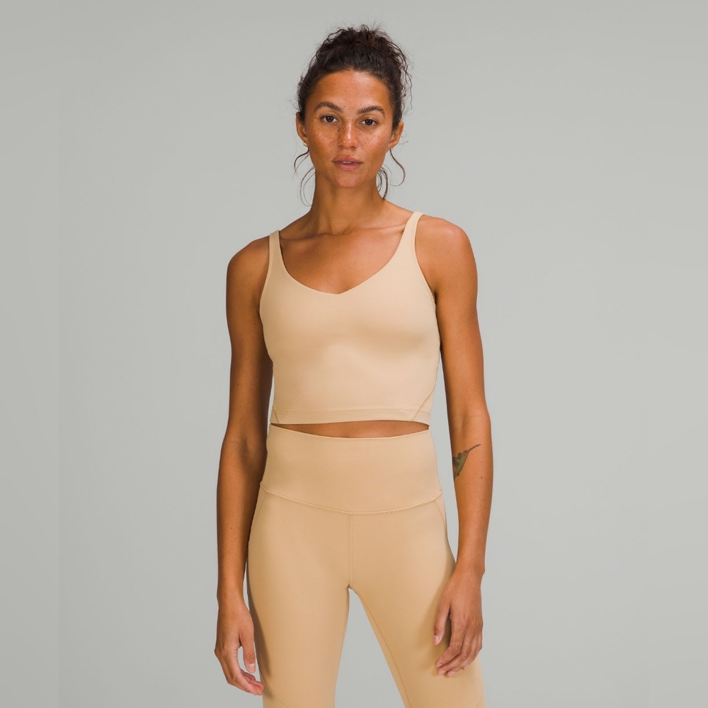 Pecan Tan nude Align Tank